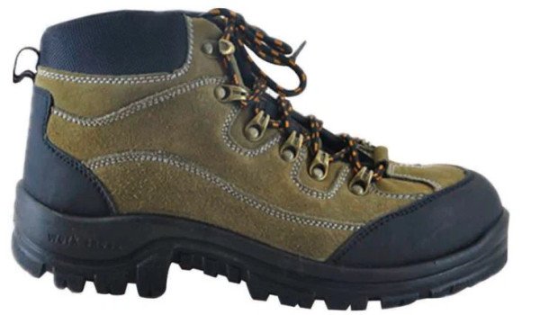 TH-Z2025 Buffed Cow Leather Duel PU Injection Sole With Steel Toe Safety Shoes