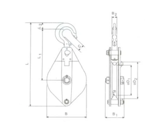 Yale PB Pulley Block