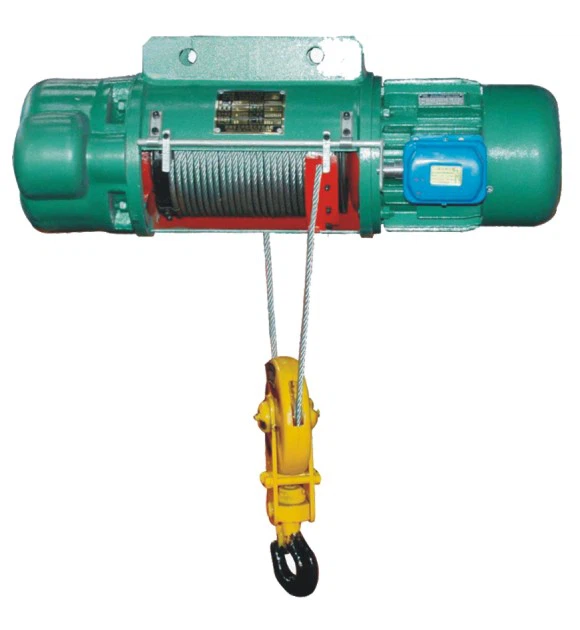 CD1 MD1 Model Electric Wire Rope Hoist with Trolley or Fixed Type