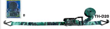 TH-D20 Ratchet Tie Down, safe, reliable, light and easy to operate, and protect objects from damage