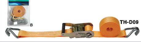 TH-D09 Ratchet Tie Down, Safe, reliable, light and easy to operate, and protect objects from damage