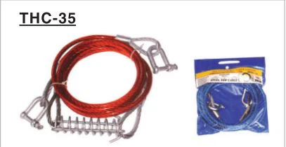THC-35 TOW STRAP With 8mm*4M Size,enough to bear the pull of the trailer and feel safe