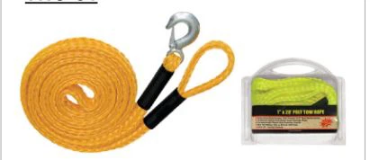 THC-31 TOW STRAP, Equipped with metal towing hooks or shackles, use for agricultural vehicles, trucks and heavy vehicles