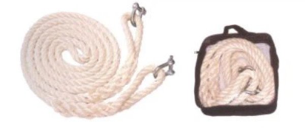 THC-26 TOW STRAP, the belt is constructed with a ring eye at both ends
