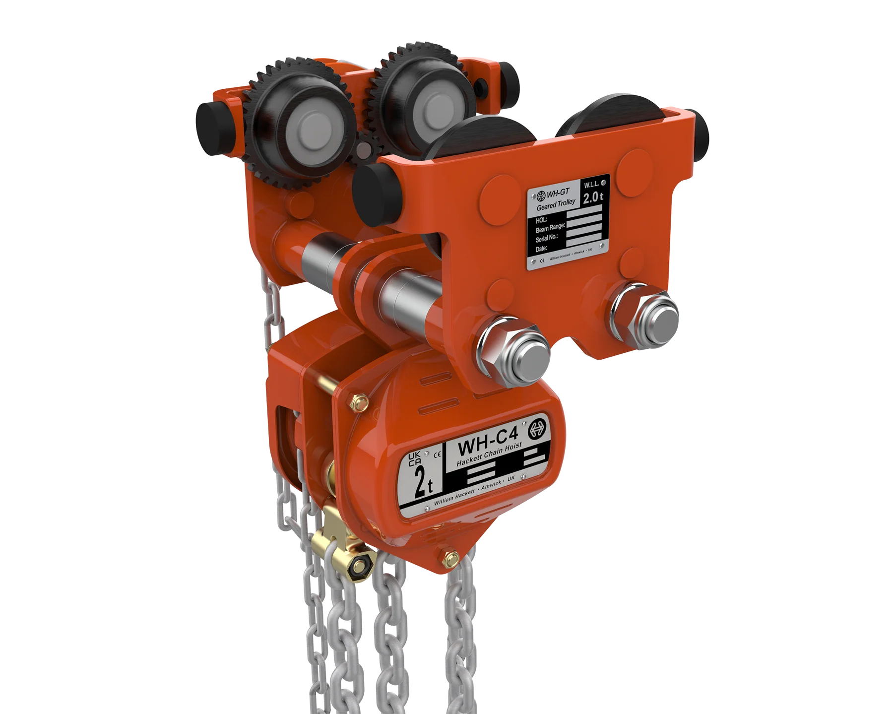 William Hackett C4 Combined Chain Hoist and Trolley