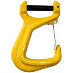 G80 Clevis Belt Hook TH-16 Short Clevis Sleflocking Belt Buckle Mental Hook for Webbing Sling