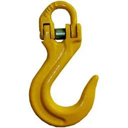G80 Sling Hook with Link TH-6 with Safety Latch,forged Lifting Saferty Hook for Chain