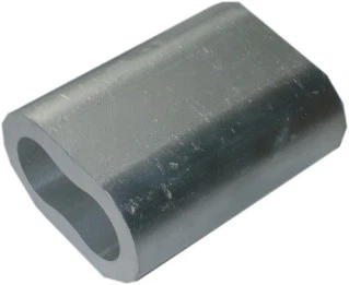 DIN3093 Standard Aluminum Sleeve Oval Hot Sale Ferrules for Wire Rope