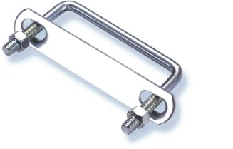 Customized Fastener Square Bend U Bolt with Zinc Plated, U-bolt Pipe Clamp