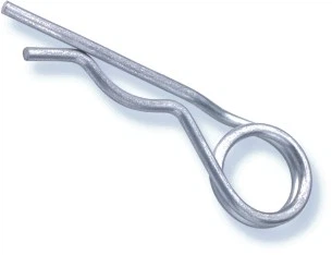 Zinc Plated Double Winded Hitch Pin Clips
