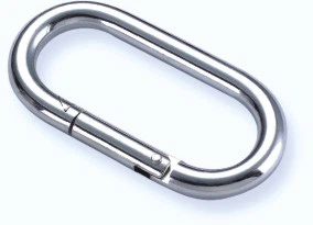 Zinc Plated Straight Spring Snap Hooks
