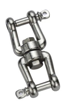 Swivel Jaw and Jaw, Stainless Steel, AISI304 or 316 Swivel Jaw-jaw Marine Shackle