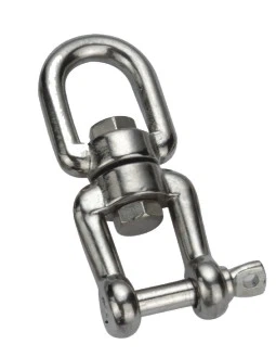 Swivel Eye and Jaw, Stainless Steel, AISI304 or 316 Swivel Eye-jaw Marine Shackle
