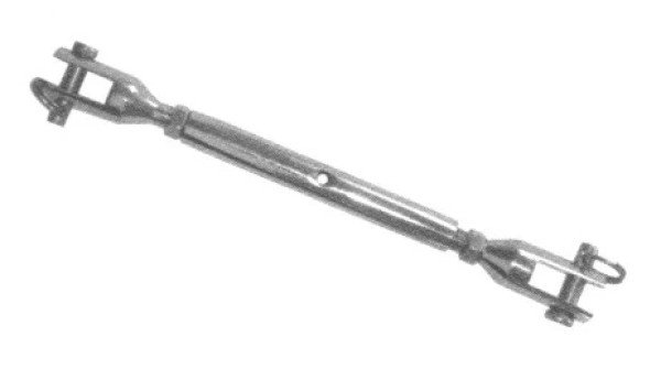 JIS Type Rigging Screw, AISI316 and AISI304 Stainless Steel Jaw and Jaw Formed and Machined