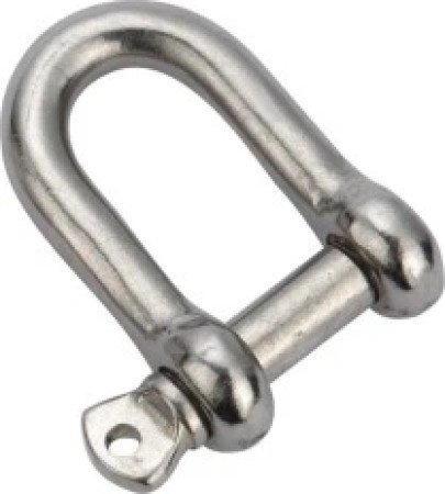 High Tensile European Type Dee Shackles , Stainless Steel Shackle AISI304 or 316