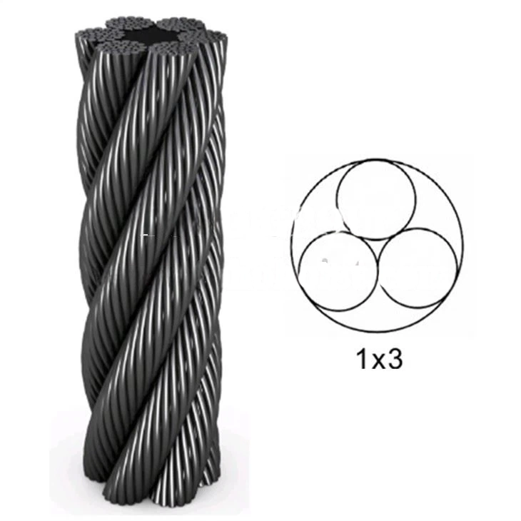 Steel Strand Galvanized Carbon Steel Wire Rope/cable